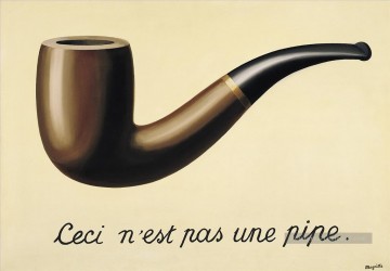 ルネ・マグリット Painting - イメージの裏切り これはパイプではありません 1948 2 ルネ・マグリット
